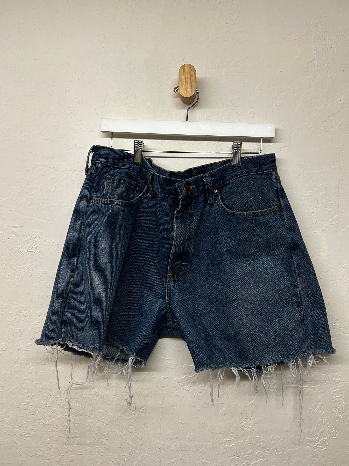 Wrangler Dark Denim Shorts