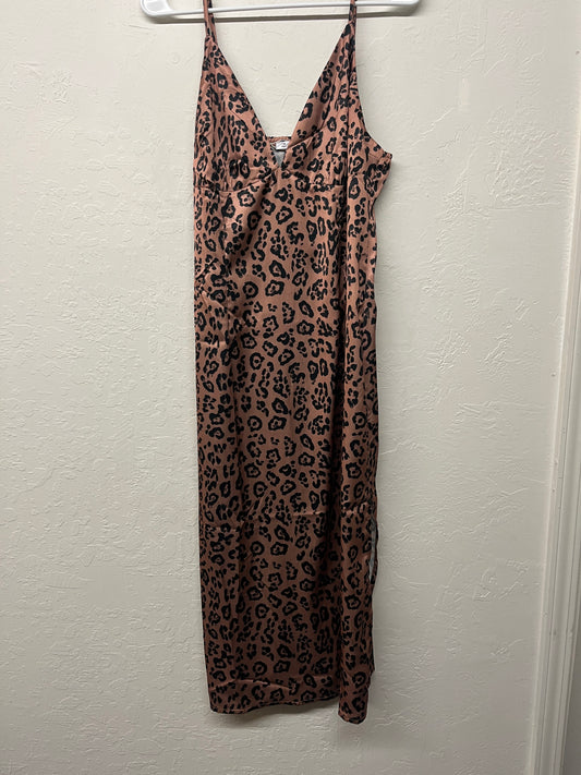 Cup She Cheetah Dress