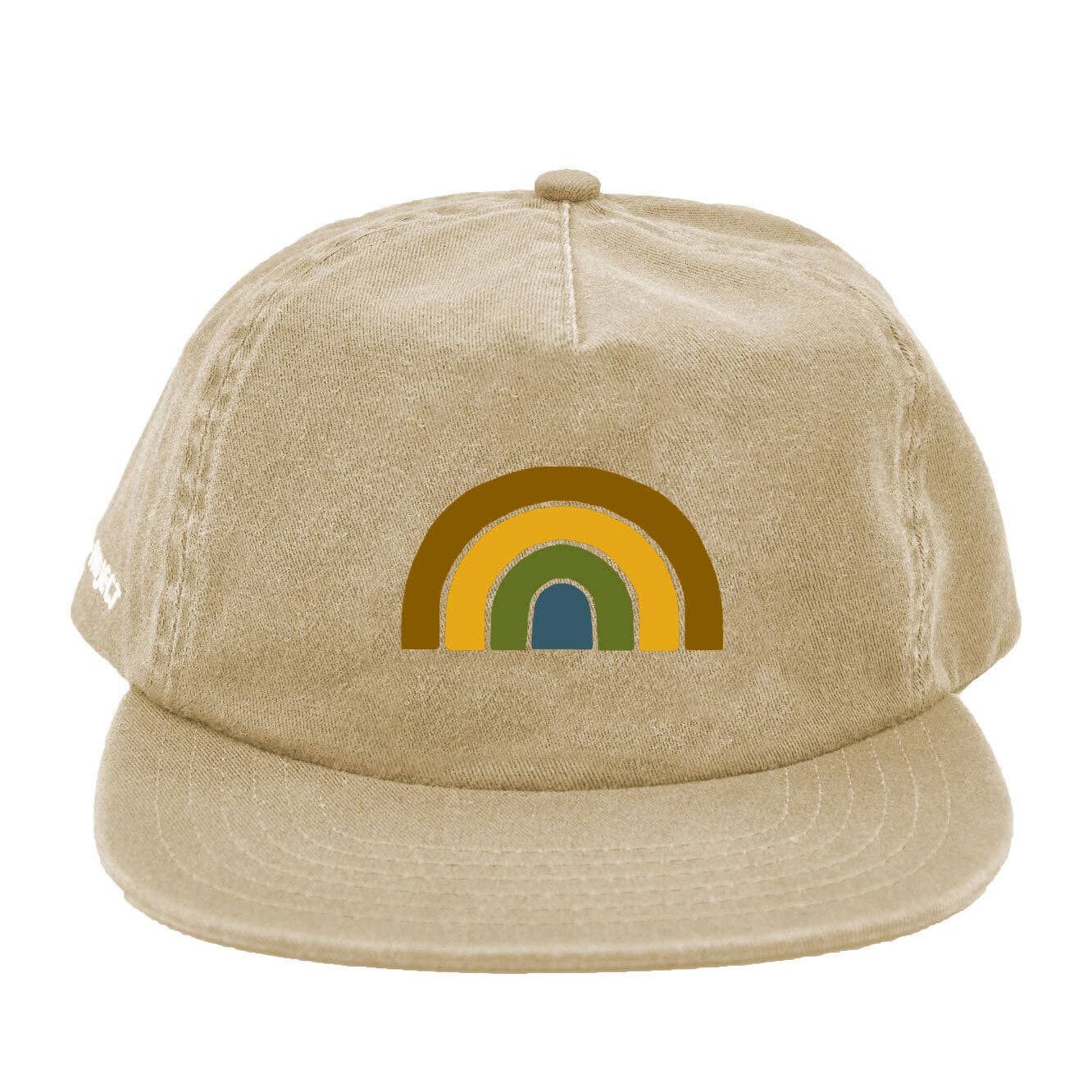 Parks Project - Rainbow Chenille Grandpa Hat: Tan / One Size