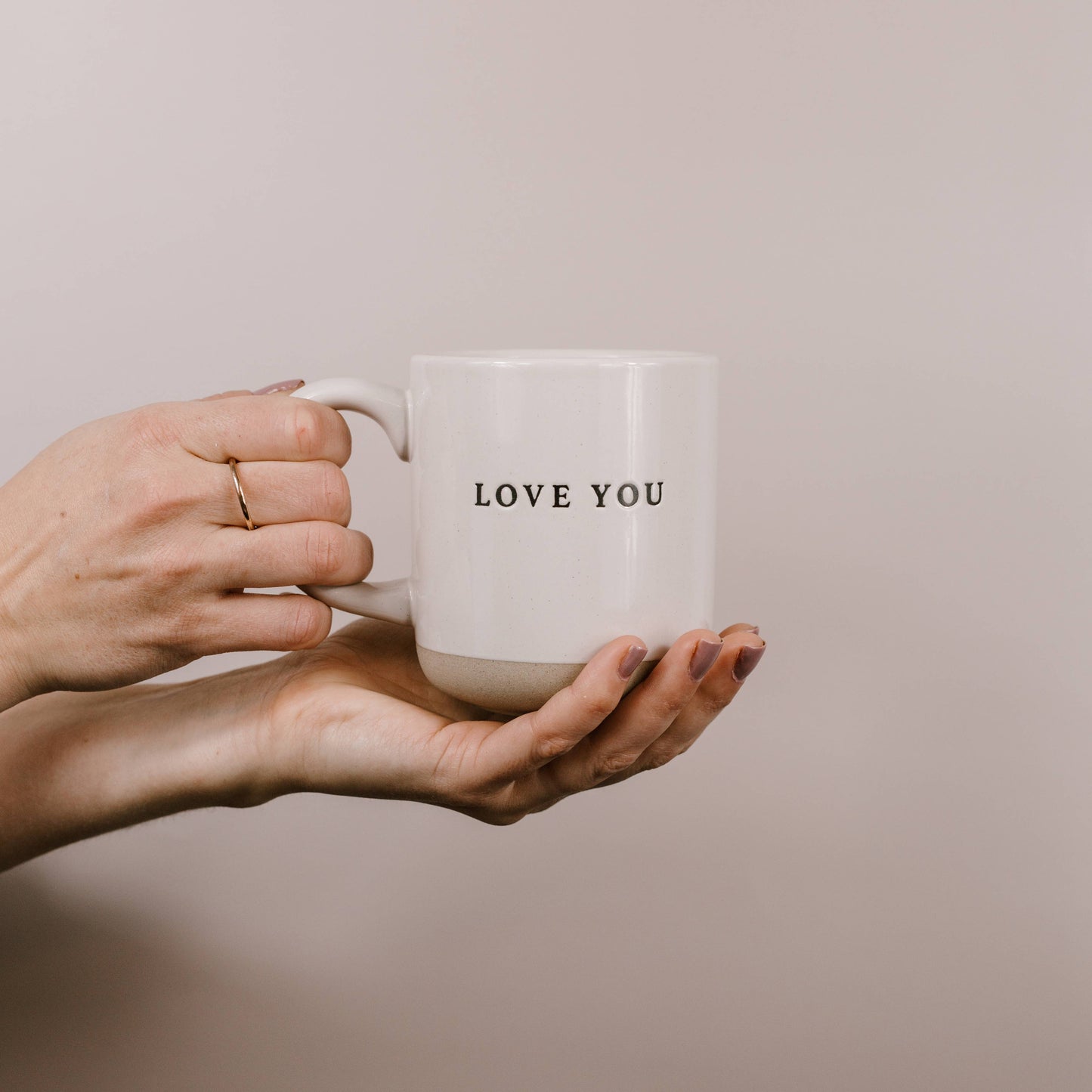 Sweet Water Decor - Love You Stoneware Coffee Mug - Gifts & Home Decor