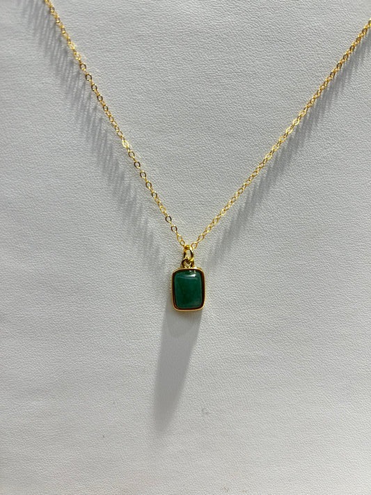 Emerald dreams necklace
