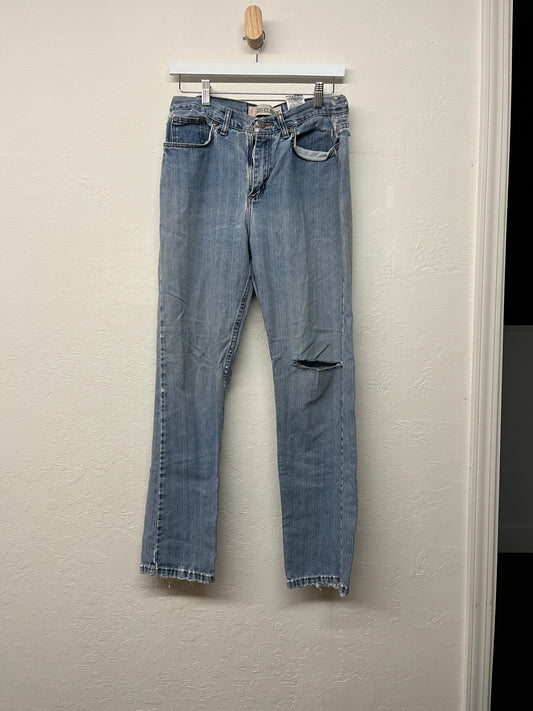 Bella Distressed bootcut jeans - Q4