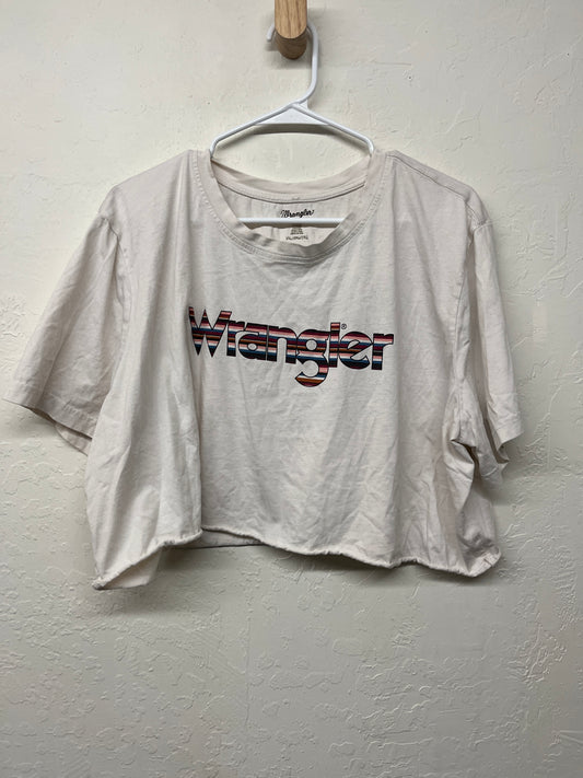 Cut Off Wrangler T Shirt