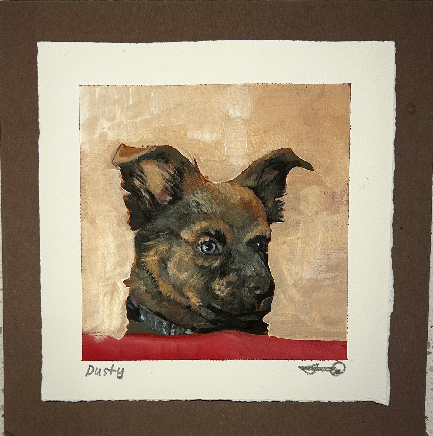 Paper pet portraits