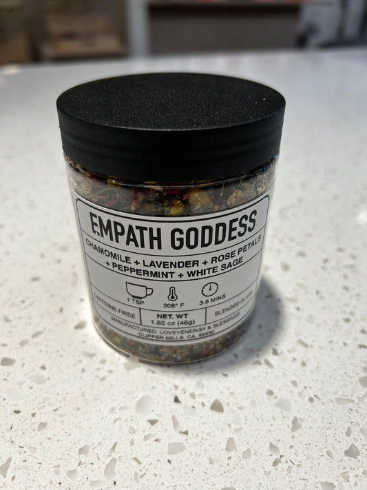 EMPATH GODDESS handcrafted herbal tea blend