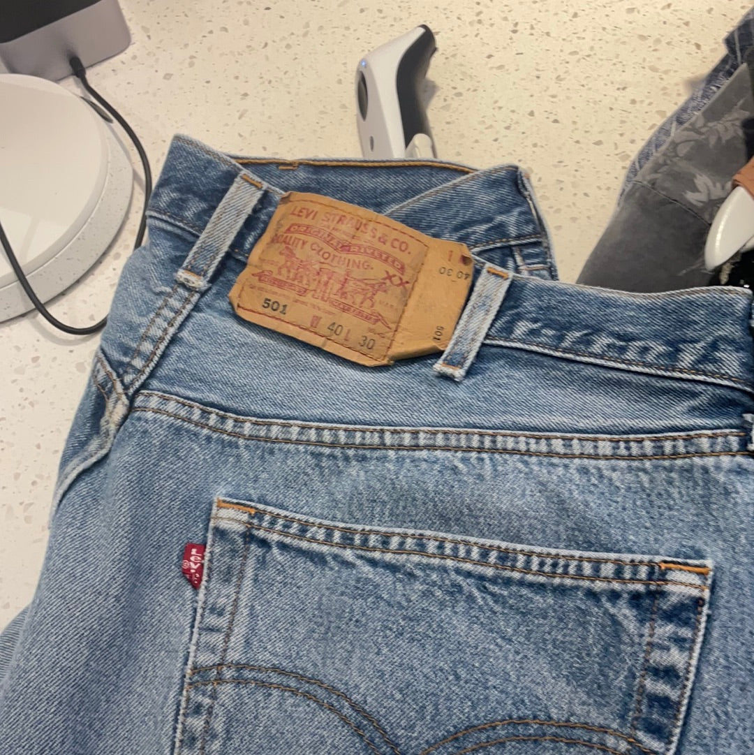 Levi's 501s 40x30