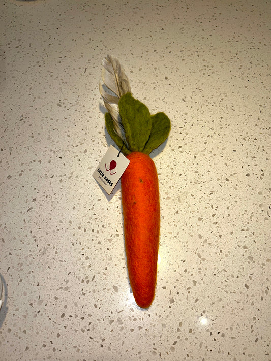 Wool Carrot Toys