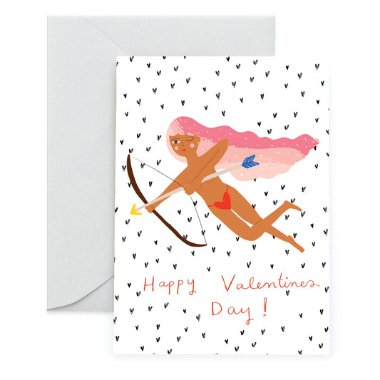 Carolyn Suzuki - VALENTINE CUPID - Valentine's Day Card