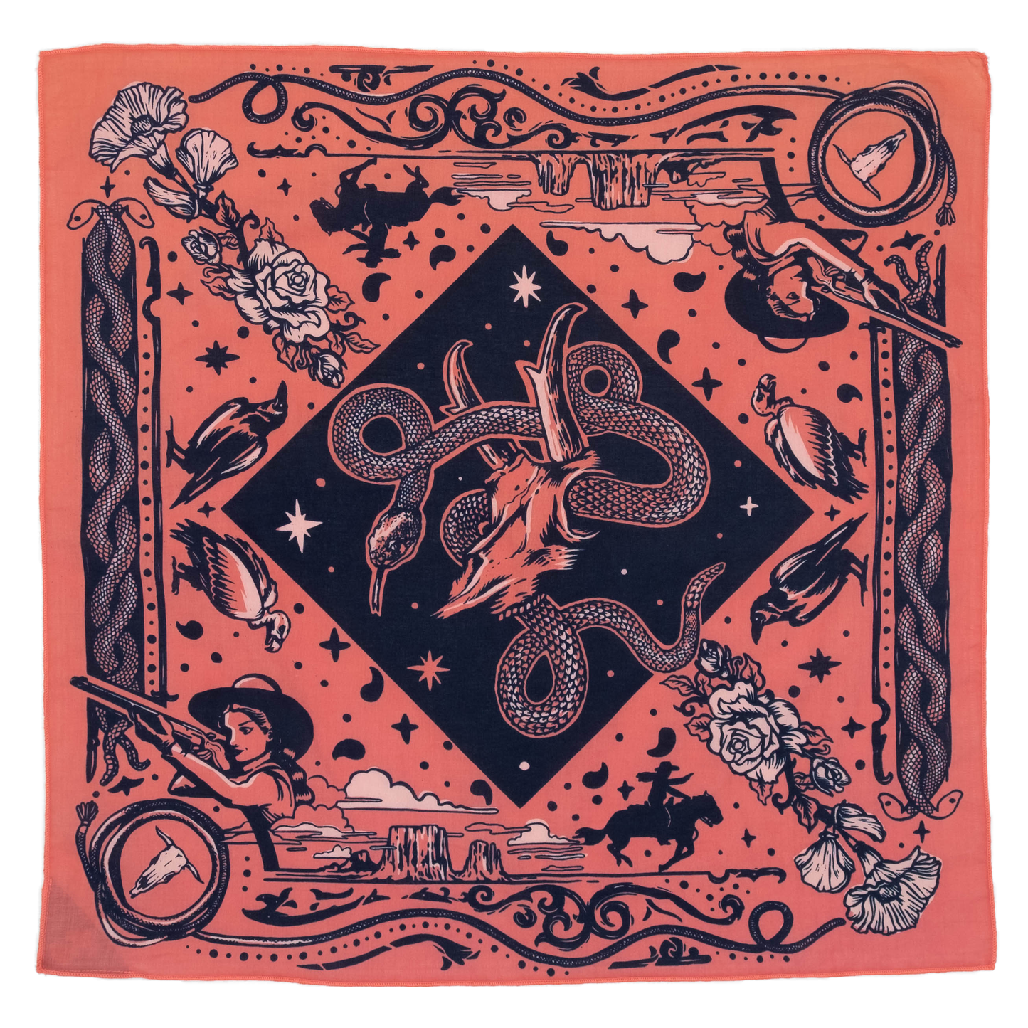 BANDITS Bandanas - "Rattle & Hiss"