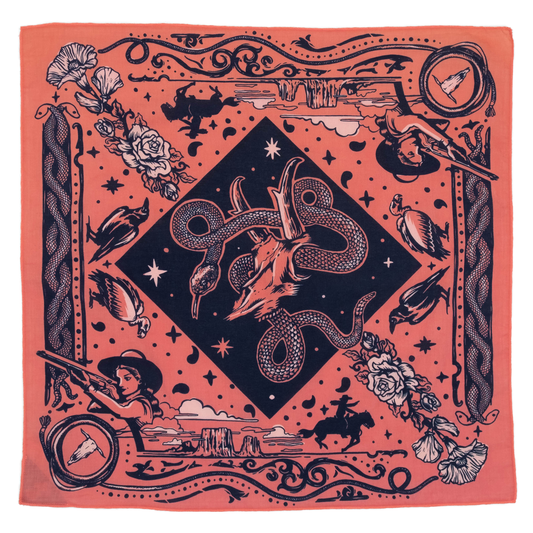 BANDITS Bandanas - "Rattle & Hiss"